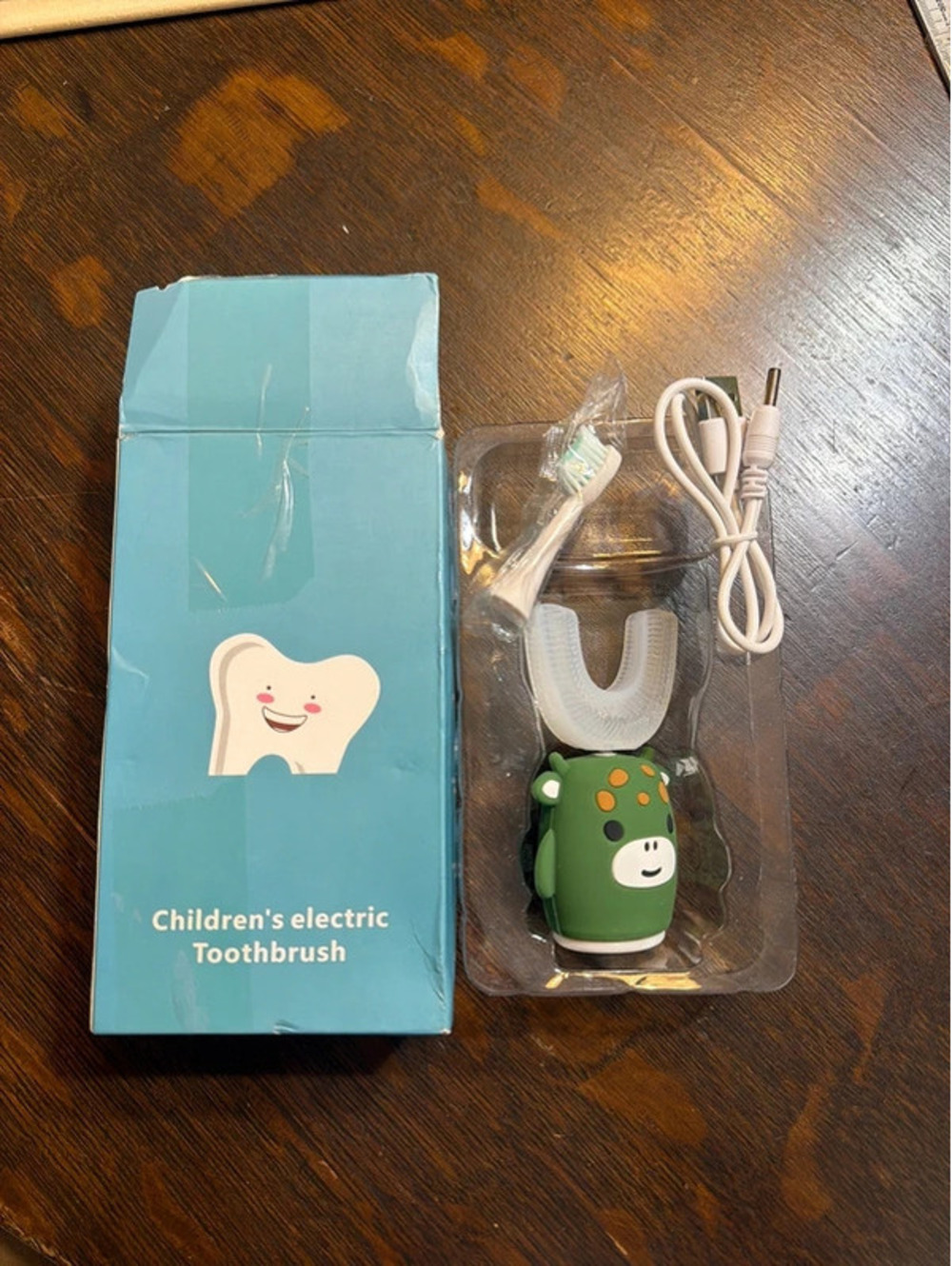 🦷 Kids Electric Toothbrush – Dinosaur Design – New